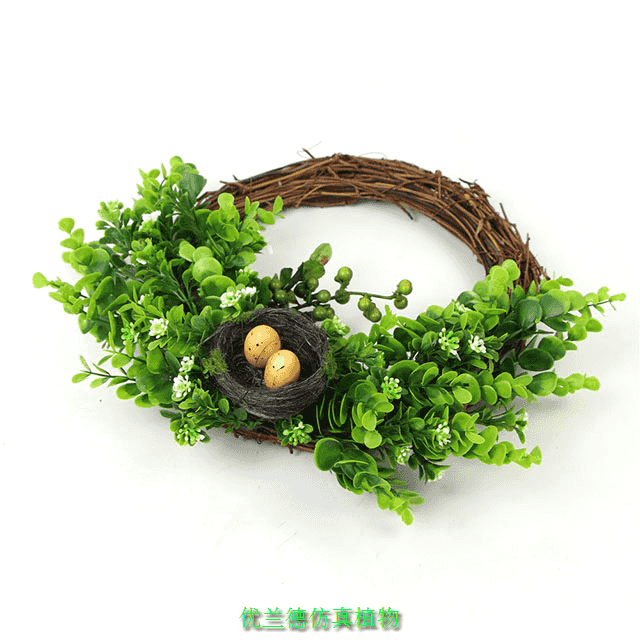 仿真花環w004